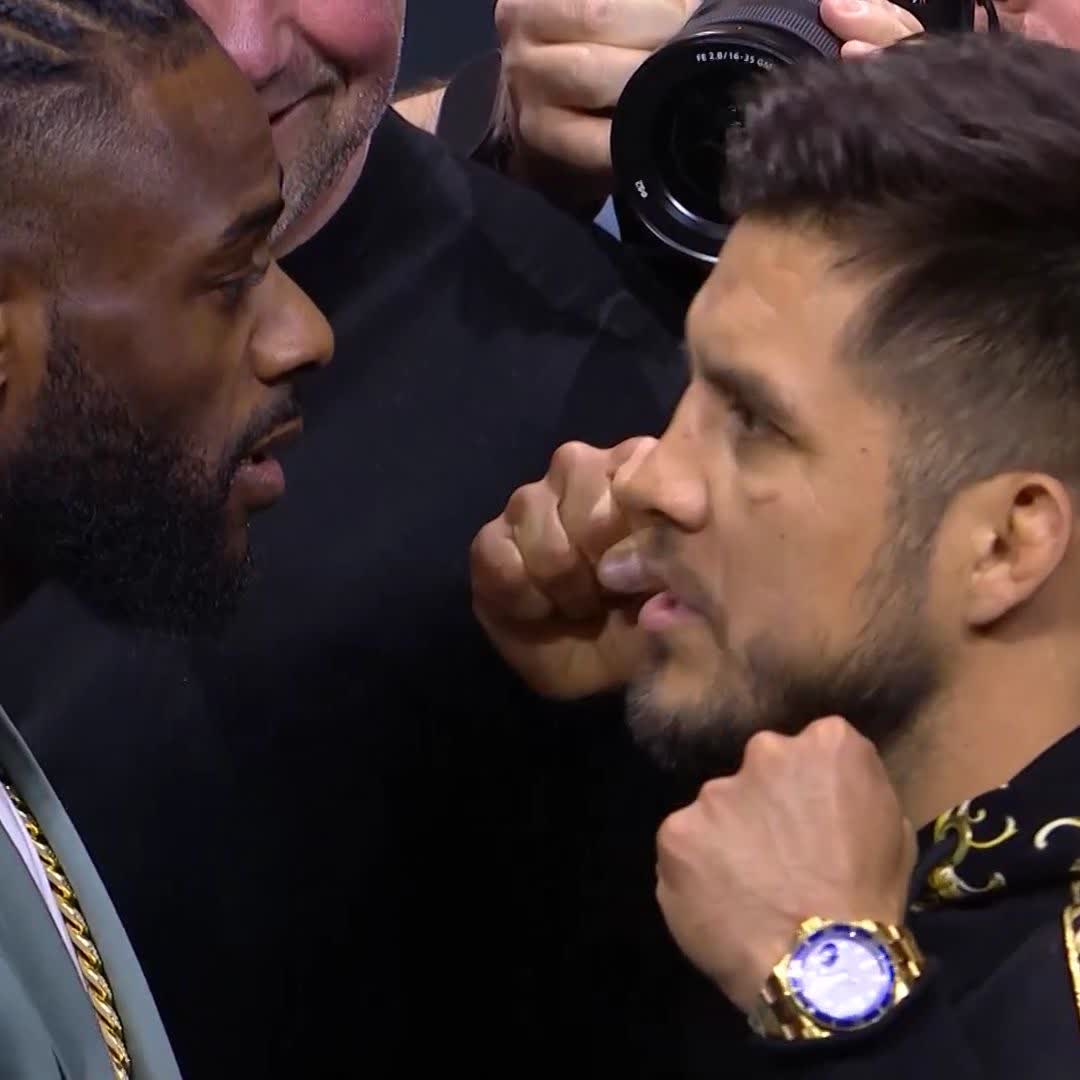 Cejudo's back, and so are the antics 😅 Aljamain Sterling vs Henry Cejudo for the bantamweight strap at #UFC288!! [ Saturday | Live on ESPN+ PPV: ]