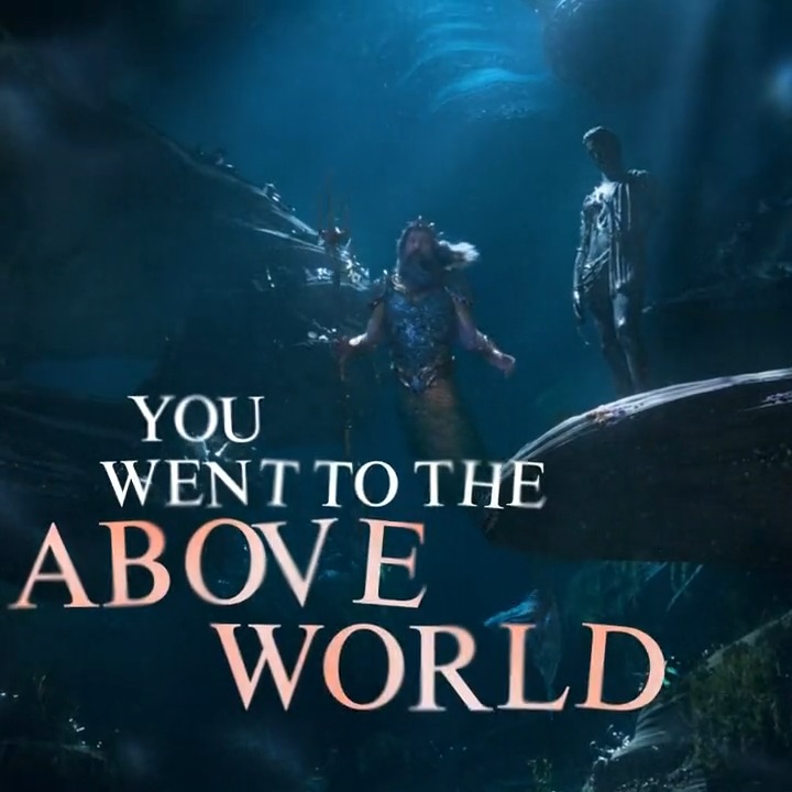Wanderin' free, wish she could be, part of that world. 🌊 Only in theaters May 26.