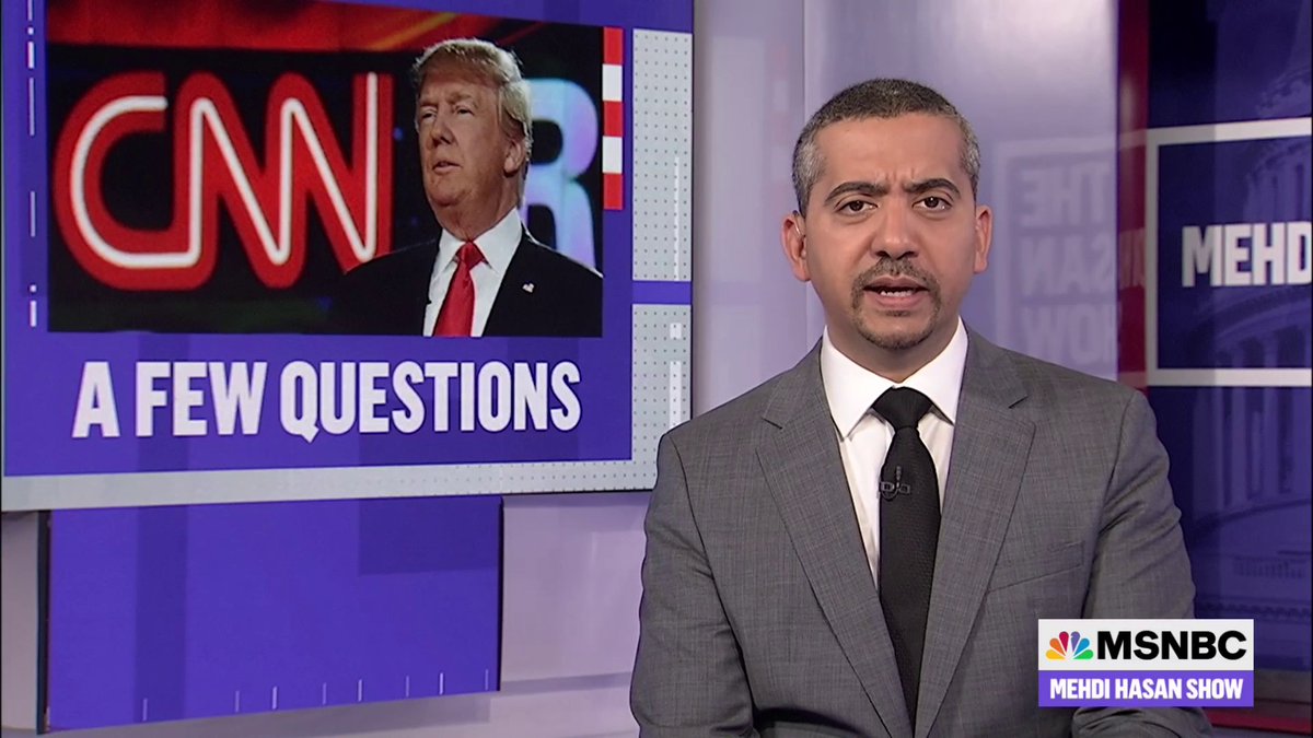 I'd rather CNN didn't interview Donald Trump, live via town hall next week, but if they are going to interview him, then here are 10 questions I'd like them to ask him; 10 questions that I would ask him. Watch/share: