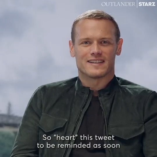 The countdown is on! ❤️ this tweet to make sure you don't miss a single #Outlander moment.
