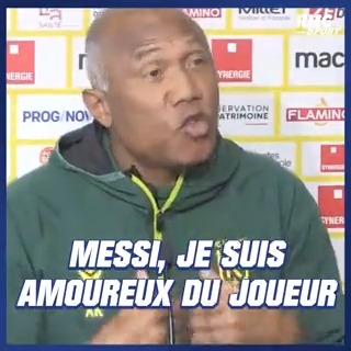 🗣 Antoine Kombouaré "si j'avais Messi, je lui dirais de rester devant, de ne jamais défendre. Moi j’aurais envie de le voir s’amuser et briller. C'est mon avis, celui d’un passionné. On tombe sur un mec... C'est honteux. On ne touche pas à Messi. Je parle français ou pas ?"