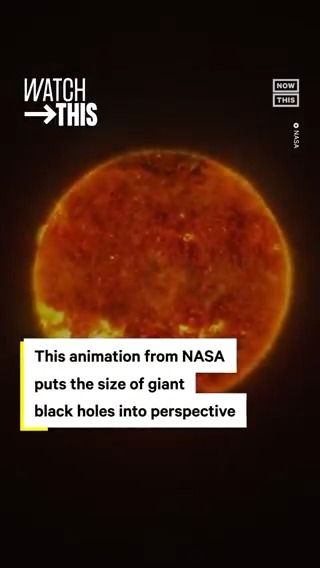 And you thought you felt small in the cosmos already… A video released by NASA’s Goddard Space Flight Center Conceptual Image Lab shows the relative size of several celestial entities compared to the mammoth black holes in the farthest outreaches of our universe