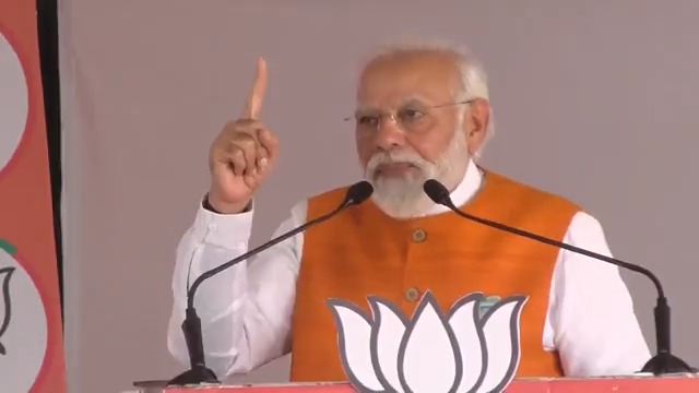The BJP’s Karnataka manifesto is all about development while Congress’ manifesto is about bans and votebank politics.