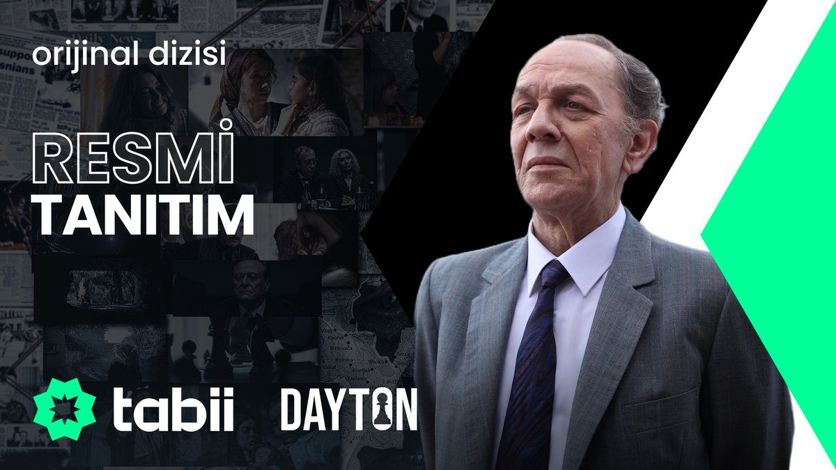 “Bu adil bir barış olmayabilir fakat süren bir savaştan daha iyidir.” -Aliya İzzetbegoviç Bizi birleştiren hikayeleri izlemek için e-posta adresini bırak! 💚 #tabii #Dayton