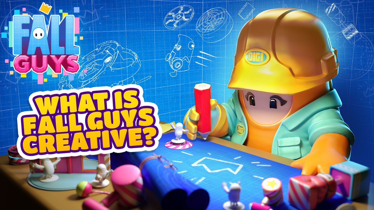 What is Fall Guys Creative? Digi is going to help you get you prepped for Wednesday 👷