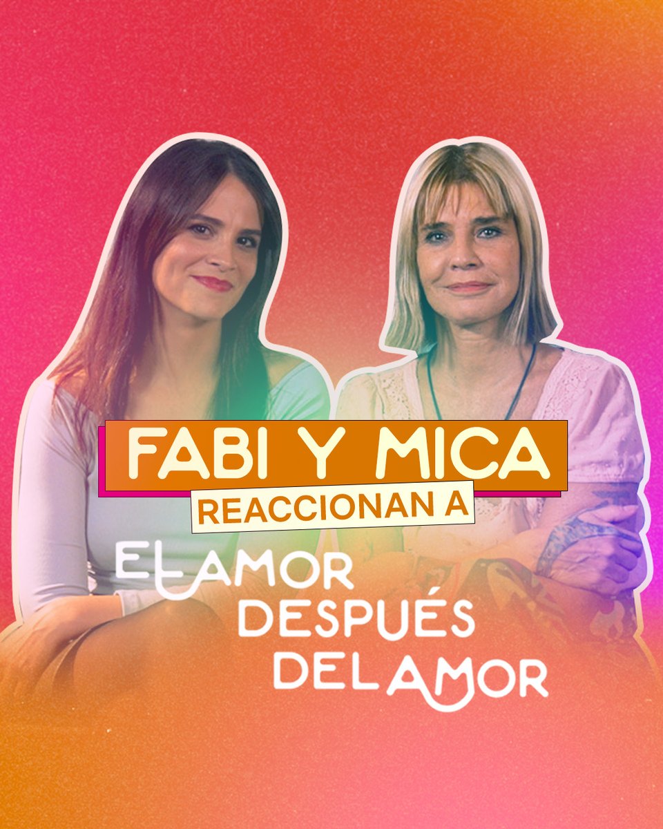 El crossover que SABÍAMOS que necesitábamos: Fabiana Cantilo y Mica Riera reaccionaron a escenas de El amor después del amor ❤️