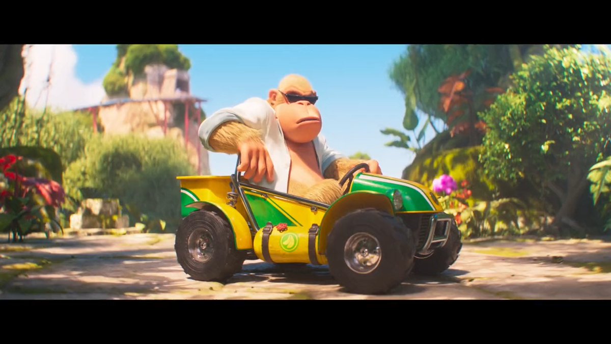 Gorilla in a sport coat ✅. The #SuperMarioMovie has it all!