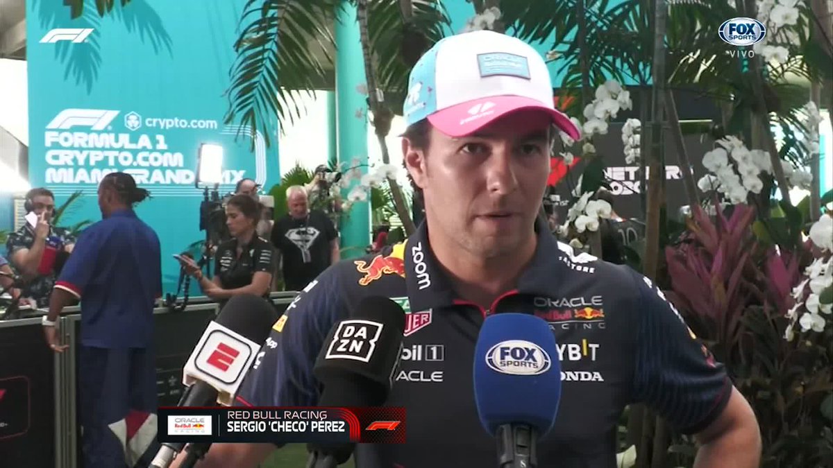 "TODOS LOS QUE CONOCEMOS A CHECO SABEMOS QUE TIENE EL NIVEL PARA ESTAR LUCHANDO POR EL CAMPEONATO" 😎 ¡Cuántos halagos para Checo Pérez! Lewis Hamilton, Fernando Alonso y Carlos Sainz hablaron sobre el piloto mexicano y el gran potencial que tiene esta temporada #F1xFSMX