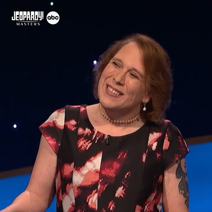 Sharp wits, sharper tongues. If you need proof that this competition is fierce, check out this exchange between Amy Schneider and Ken Jennings. 😉 Watch the premiere of #JeopardyMasters on May 8 at 8/7c on ABC, and stream on Hulu!