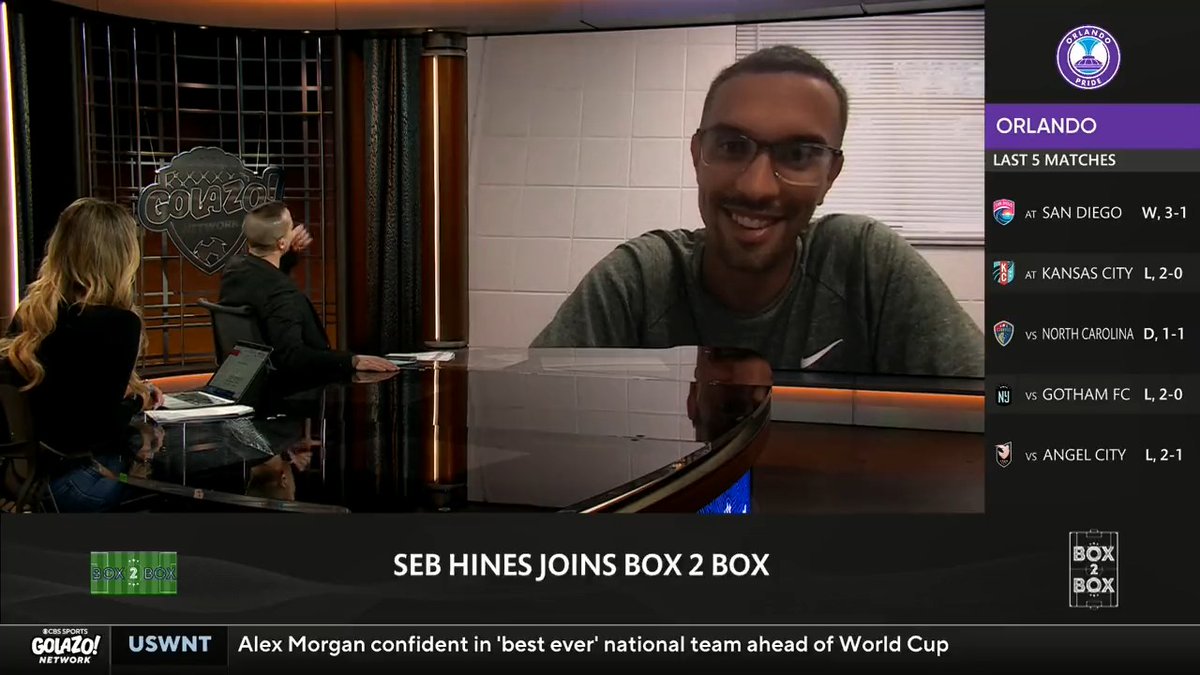 🗣️ Orlando Pride Head Coach Seb Hines joins Box 2 Box to talk player to coach transition, the 2023 season so far and going to high school with Micah Richards. 😂
