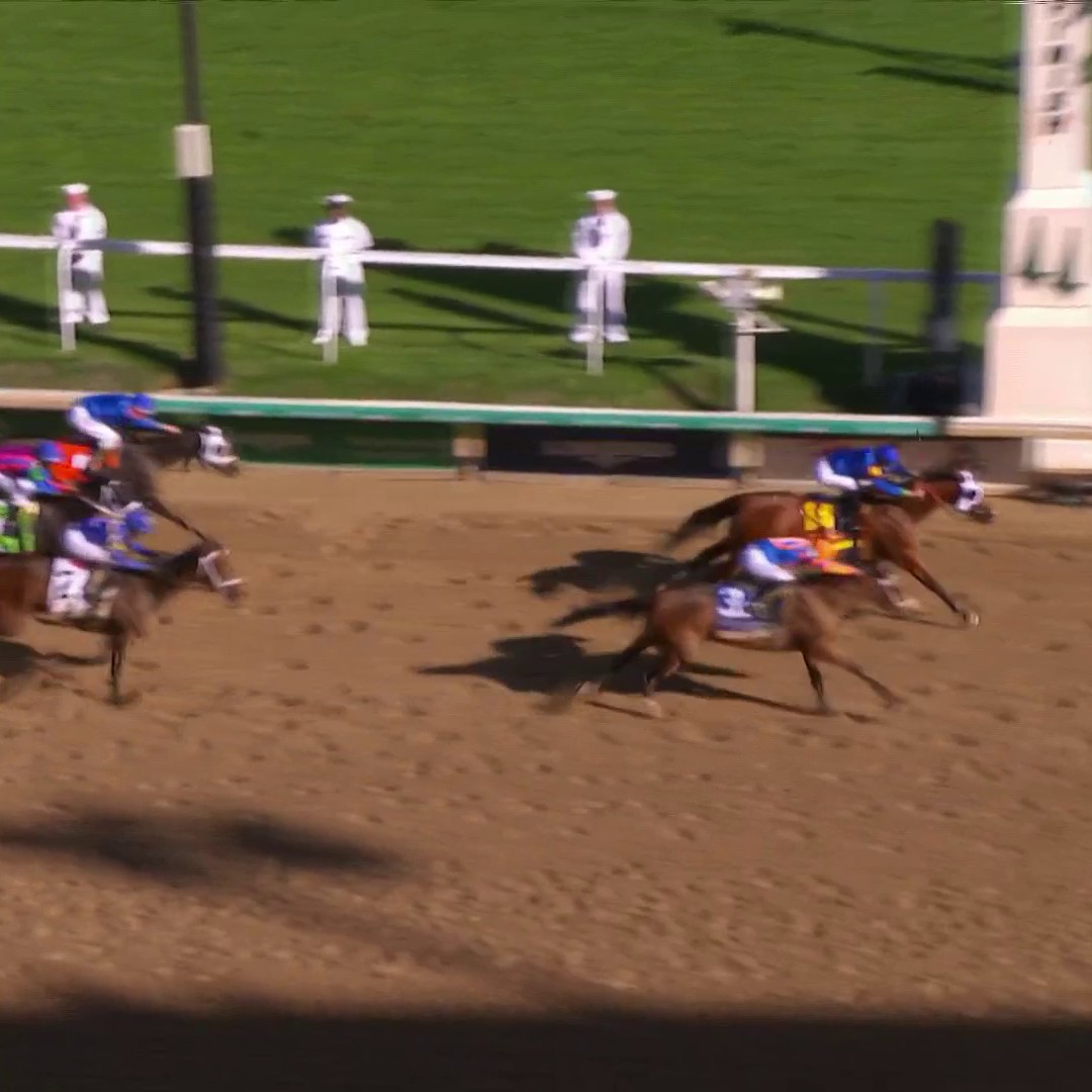Pretty Mischievous WINS the Kentucky Oaks!