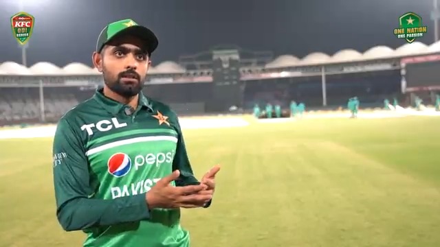 "The best thing about this unit is that we rejoice in each other's accomplishments" 💚 Skipper Babar Azam explains how the support and competitive spirit among players have contributed to Pakistan's rise to the top of the ICC ODI Team Rankings 🥇 #PAKvNZ | #CricketMubarak