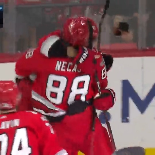 This puck was going in the net one way or another