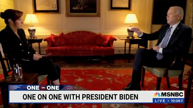 Biden says Americans don't give him high approval ratings because "all they've heard is negative news for three years"