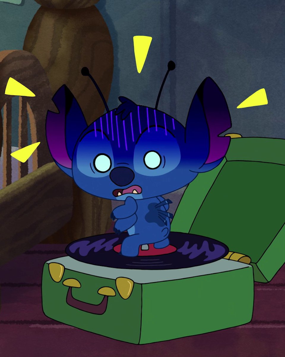 Chaos never looked so cute 💙 #LiloAndStitch #ChibiTinyTales