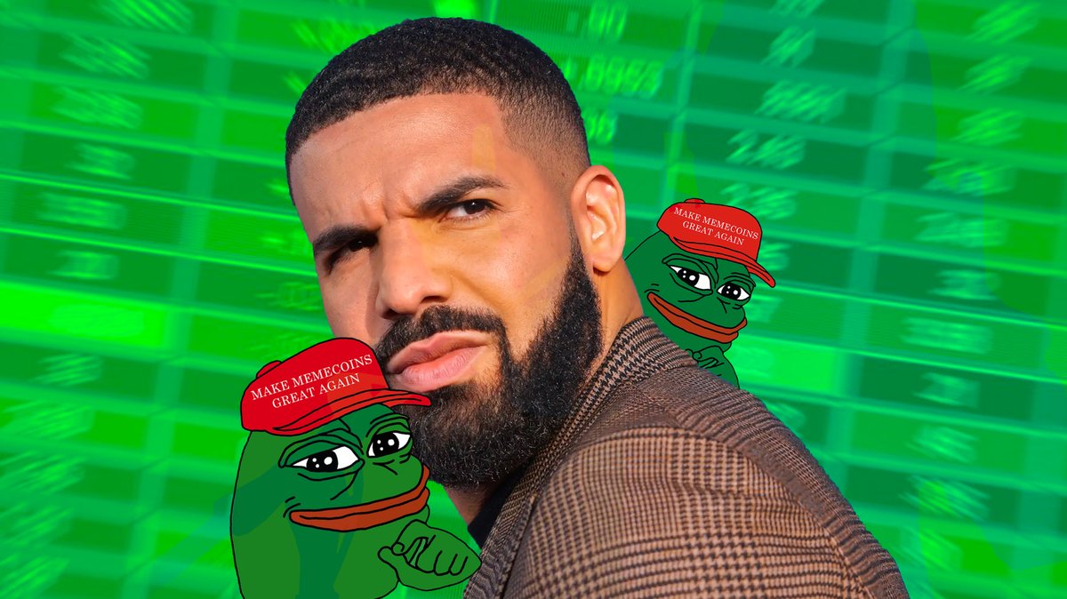 AI Drake buying meme coins now