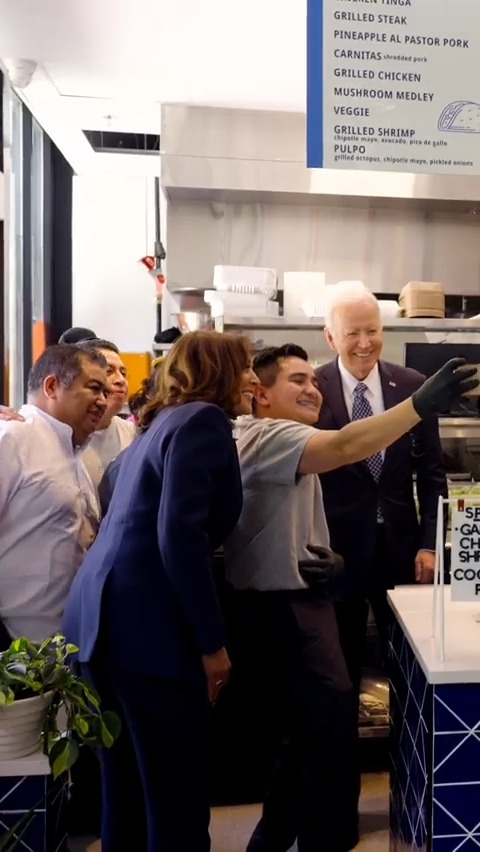 Celebrated Small Business Week with a chicken quesadilla from our friends at Taqueria Habanero.