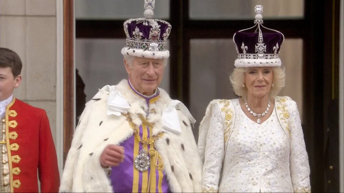 King Charles, Queen Camilla and other members of the Royal Family have appeared on the balcony at Buckingham Palace