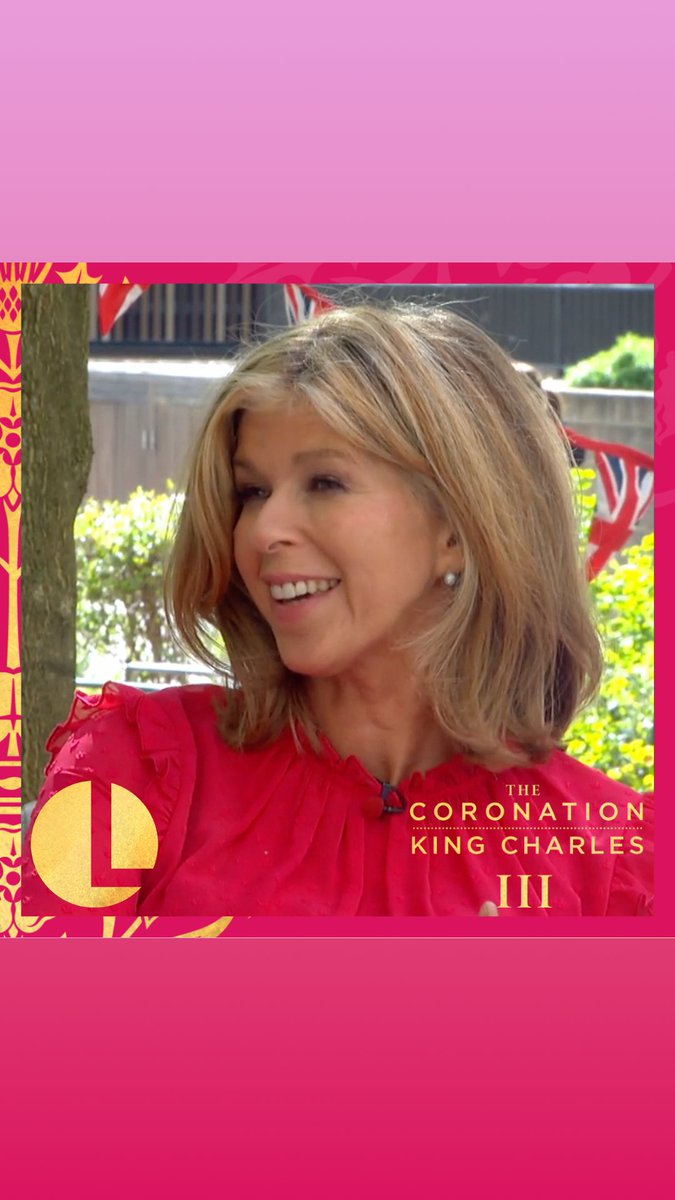 Only Kate Garraway could get away with saying this to the King 😆🐶 #Lorraine #Coronation