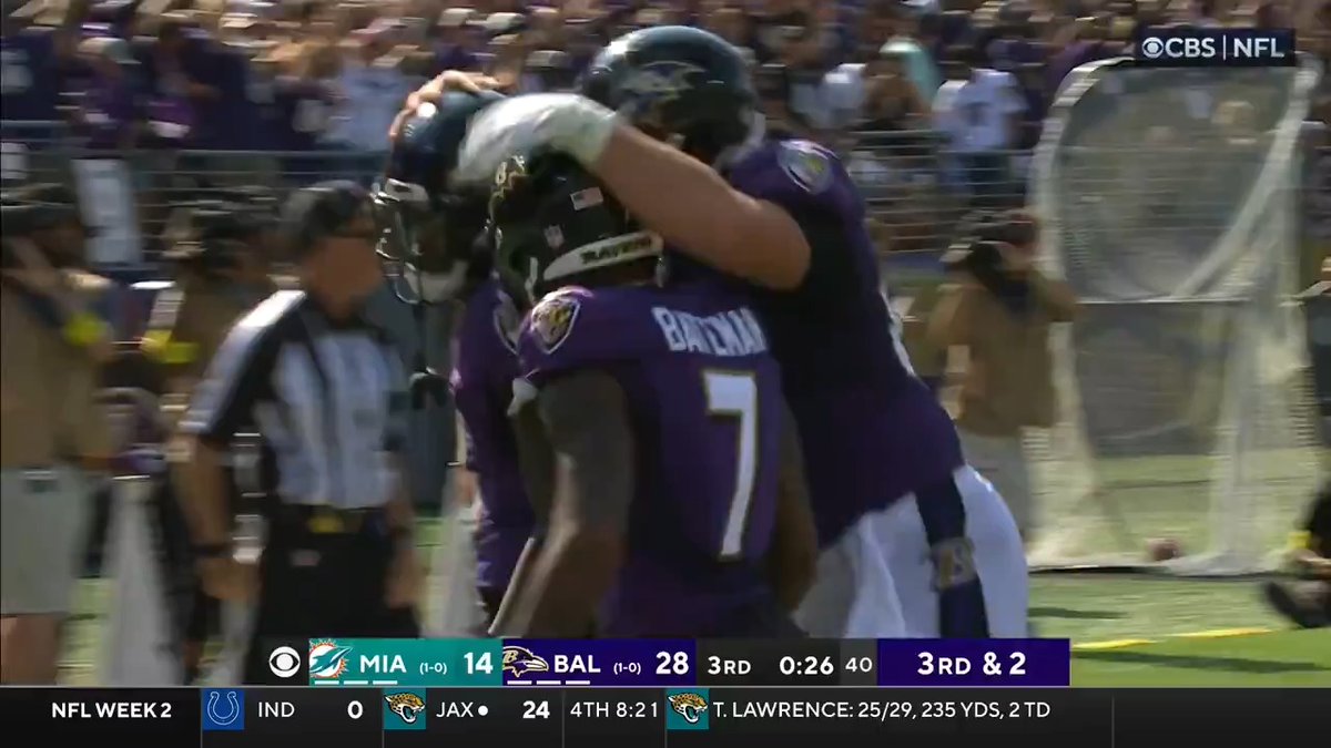 Lamar. JK. OBJ. Zay. Bateman. Andrews. Can't wait to watch this Baltimore Ravens offense. 🔥