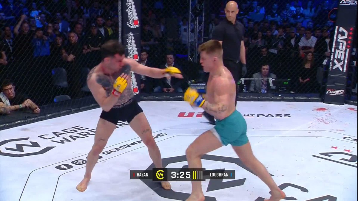 LOUGHRAN SILENCES THE CROWD!!! #CW154