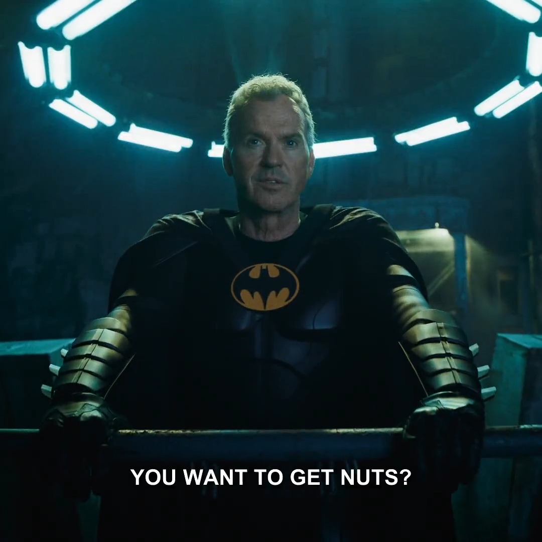 New teaser for Michael Keaton’s Batman in ‘THE FLASH’.