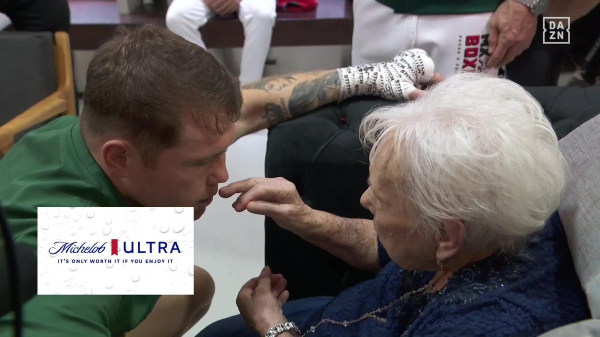 A grandmother's love is always special... la abuela de canelo. ❤️ #CaneloRyder