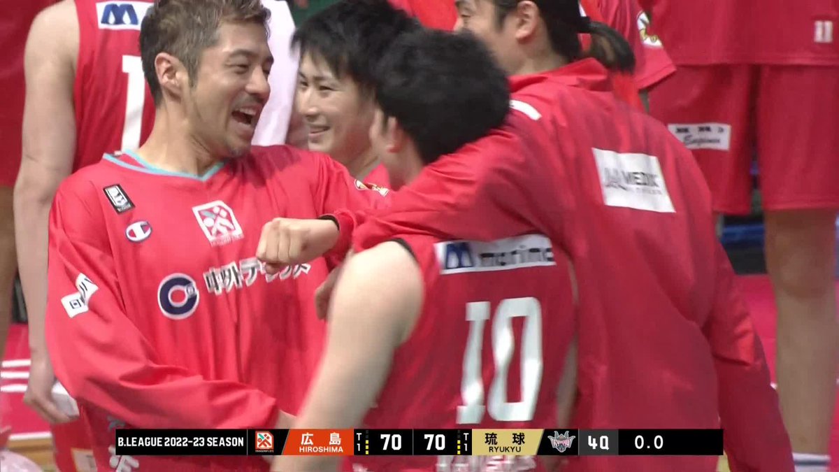 レギュラーシーズン最終戦で劇的な結末…！ #10 上澤のブザービーターで広島が琉球に勝利！ @toshi_b62 広島ドラゴンフライズ #Bリーグ