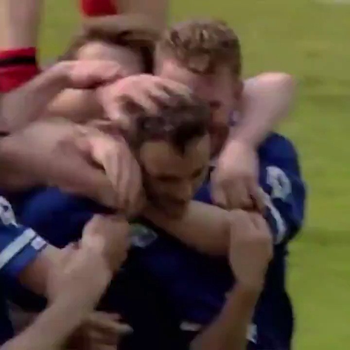 #OnThisDay 1994 Everton played Wimbledon, at 2-0 down they were seemingly on their way down… However goals from Graham Stuart and a cracker from Barry Horne helped Everton to the win they desperately needed! #EFC