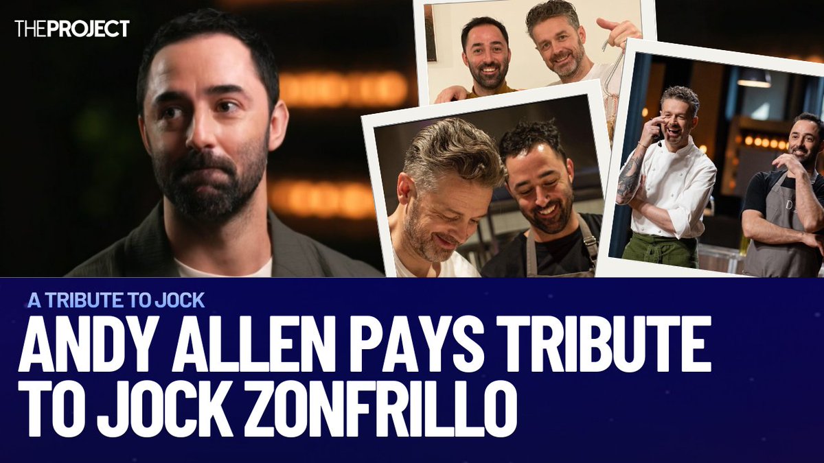 From the moment they became MasterChef judges, Jock Zonfrillo and Andy Allen became close friends. Still reeling from his sudden loss, Andy sat down with The Project and told us about his favourite memories and what he will miss most.