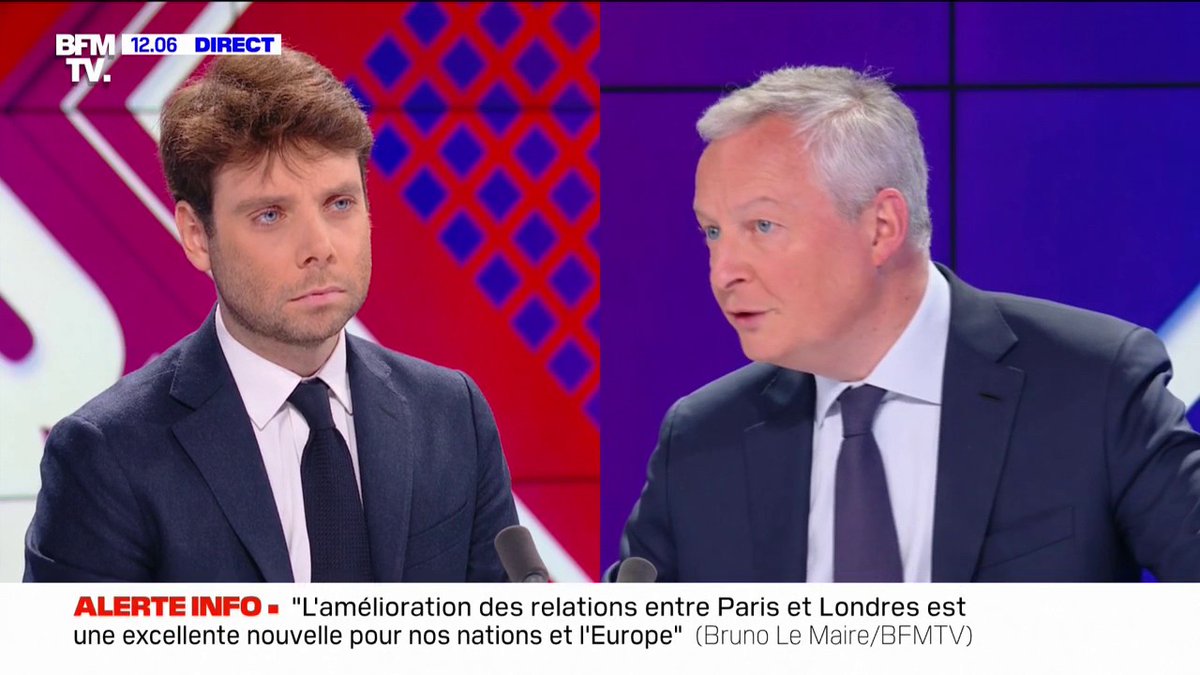 Bruno Le Maire (Bruno Le Maire): "J'appelle toutes les entreprises qui le peuvent à augmenter les salaires"