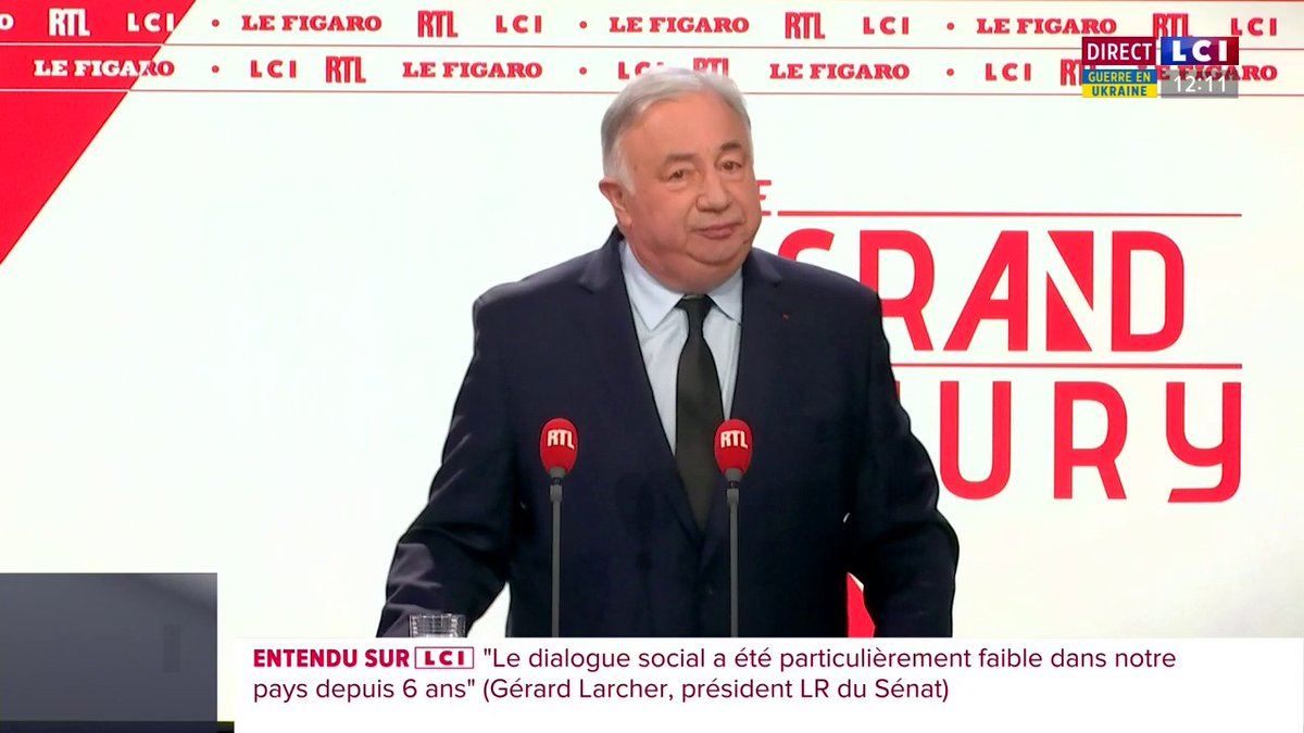 🔴 8-Mai : appels à manifester pour la venue d’Emmanuel Macron à Lyon 🗣️ "C'est inacceptable. Demain, c'est le temps de la mémoire, de recueillement et du rassemblement pour notre pays." Gérard Larcher, président du Sénat 📲 #LeGrandJury #La26 Marie Chantrait