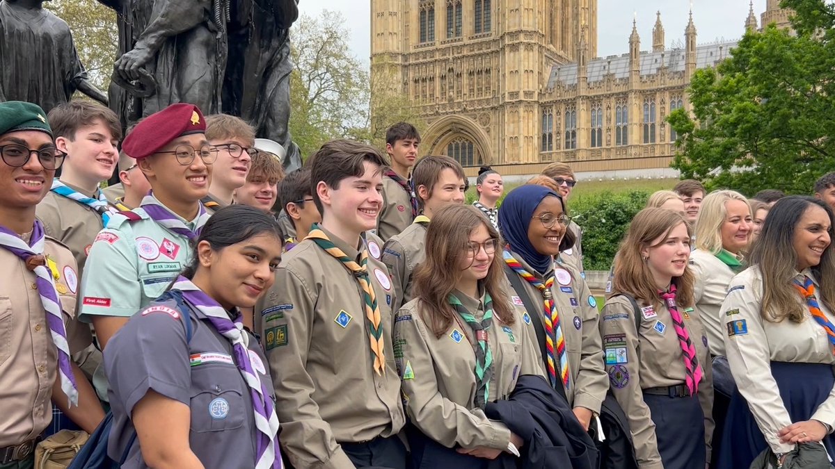 Yesterday, 50 Explorer Scouts were invited to the #Coronation at St. Margaret’s Church, Westminster Abbey. They were some of the first people to see the newly crowned King. We’re sure it’s a moment they’ll always remember!