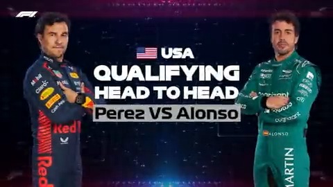 Perez 🆚 Alonso See where vital milliseconds were won and lost in the battle for pole in Miami! 👀 #MiamiGP #F1