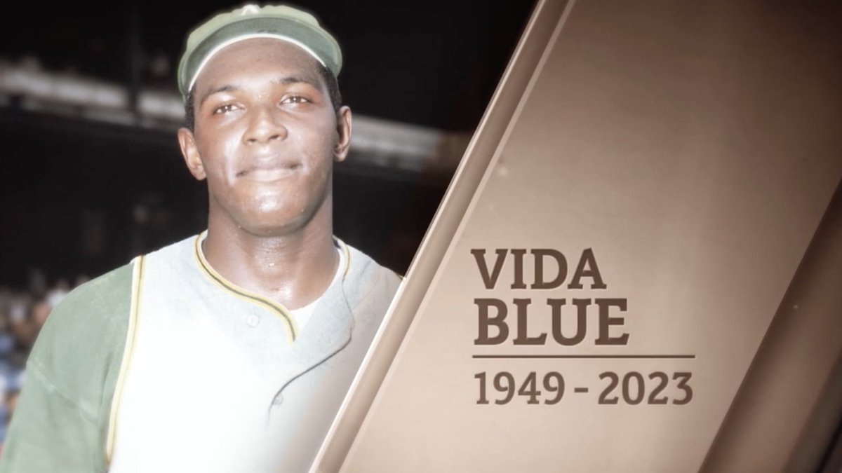 1971 AL Cy Young Award winner, 1971 AL MVP, six-time All-Star and a three-time World Series champion. MLB Network mourns the passing of Vida Blue.
