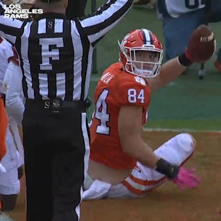 .Davis Allen highlights for your viewing pleasure. #RamsHouse 🤝 Clemson Football
