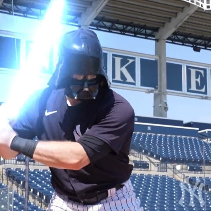 The Force is strong with him. Matt