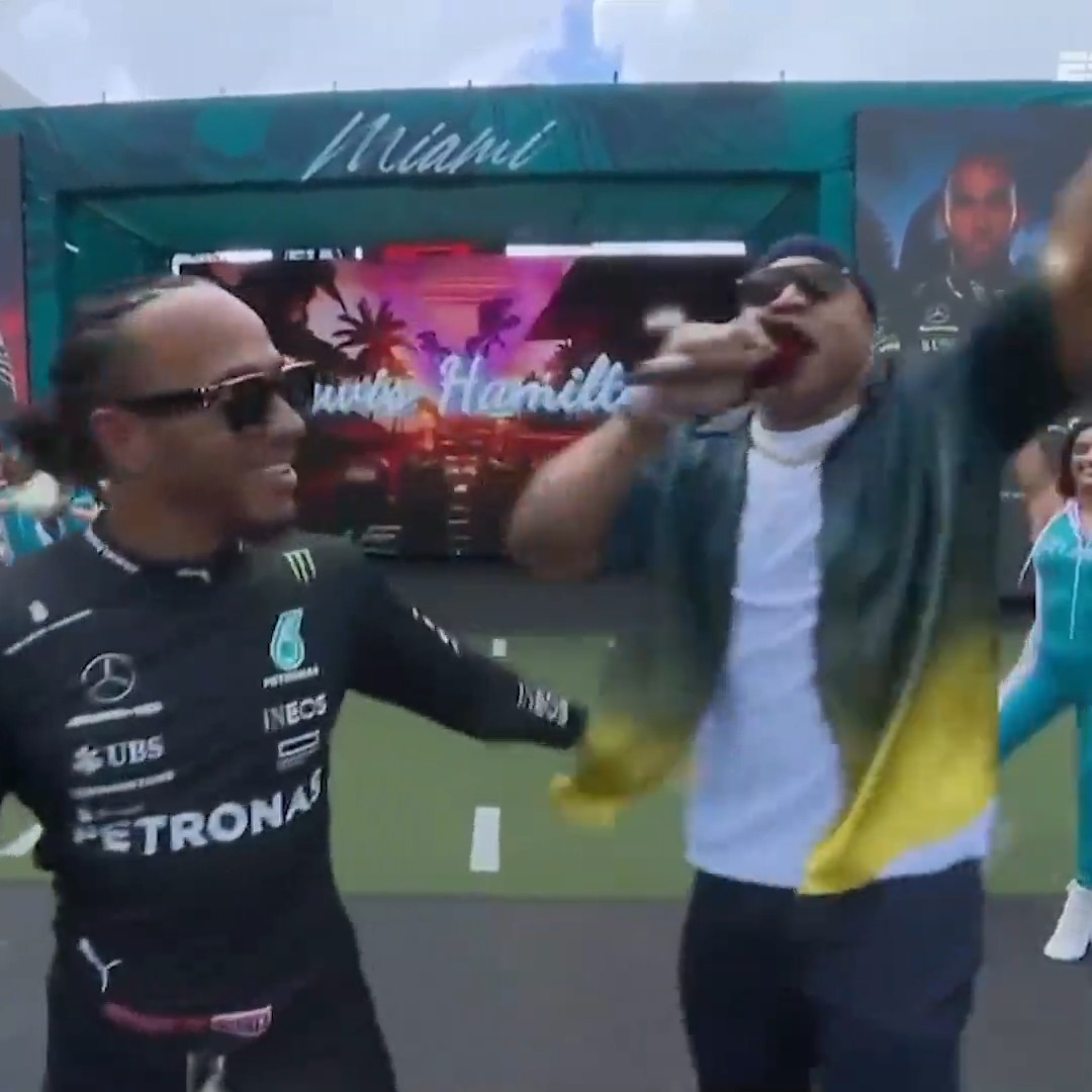 LL Cool J introduces all 20 drivers at the Miami Grand Prix ๐ค