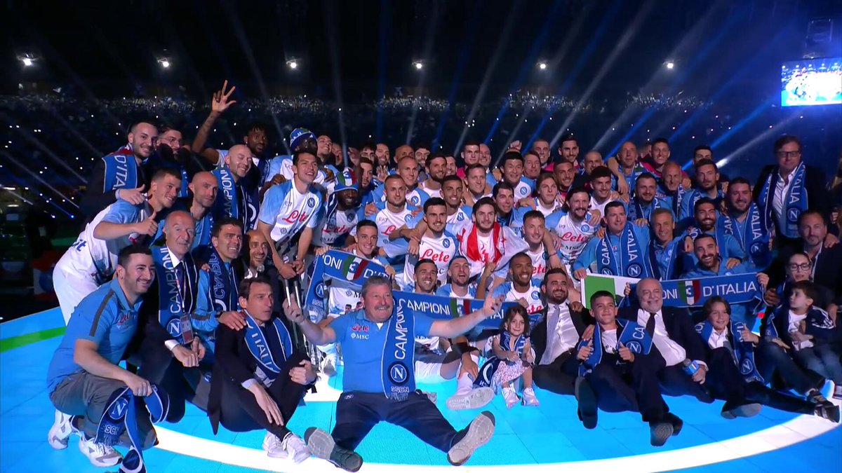 CHAMPIONS 🏆 #NAPOLISCUDETTO