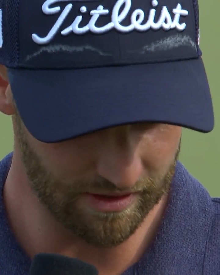 “It’s just amazing to finally do this.” ❤️ Wyndham Clark was emotional reflecting on his first win Wells Fargo Golf.