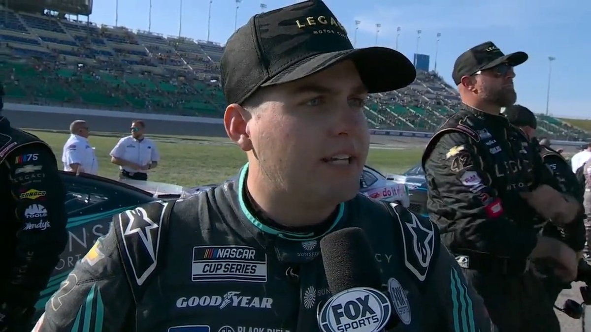 "Got fenced by [Ross Chastain] ... I'm sick and tired of it."- Noah Gragson