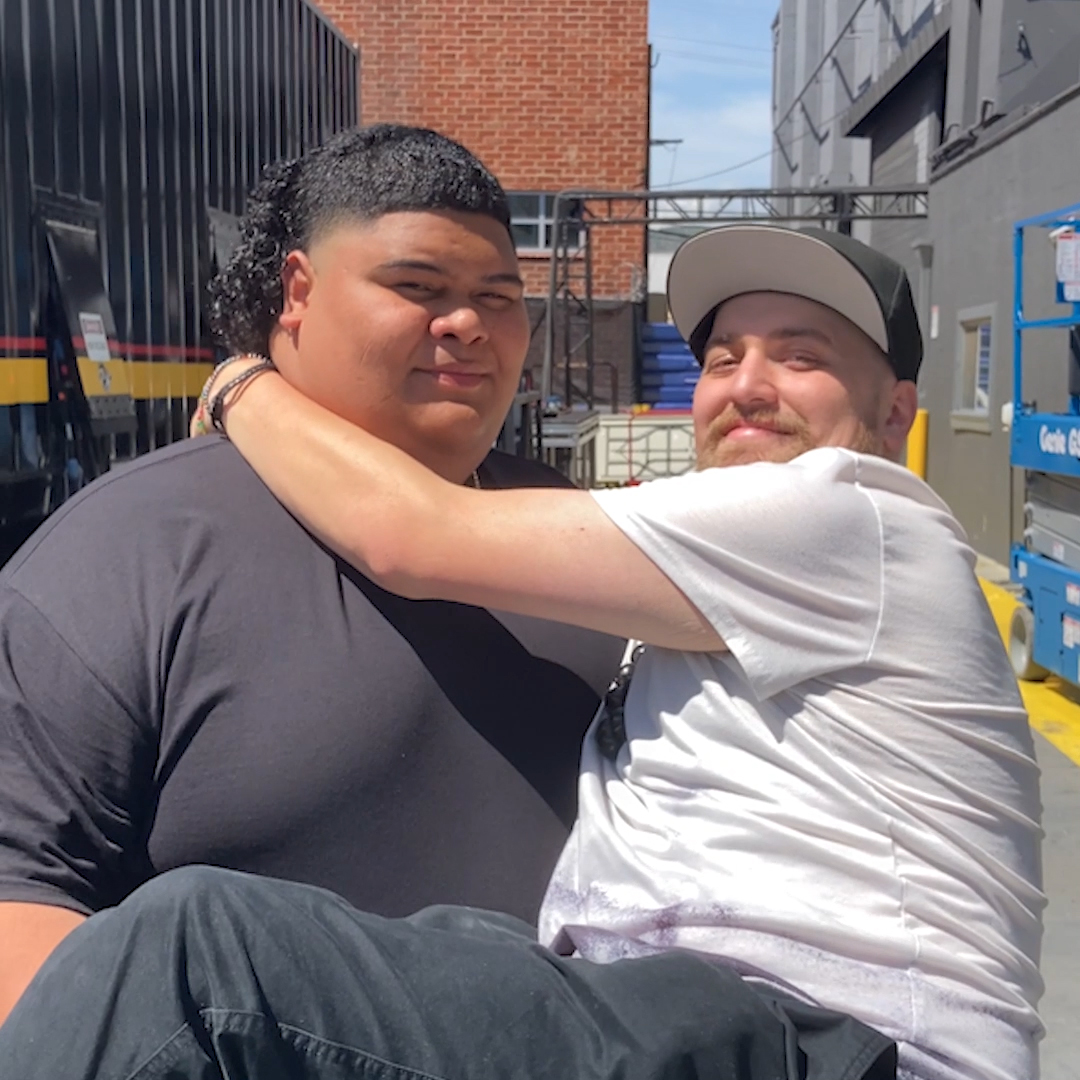 𝗥𝗘𝗧𝗪𝗘𝗘𝗧 if you 💙ed Iam Tongi &amp; @olisteelemusic's 𝗗𝗨𝗘𝗧! Ed Sheeran HQ #IDOL