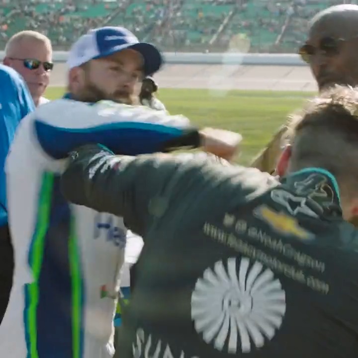NASCAR fights are just professional road rage incidents