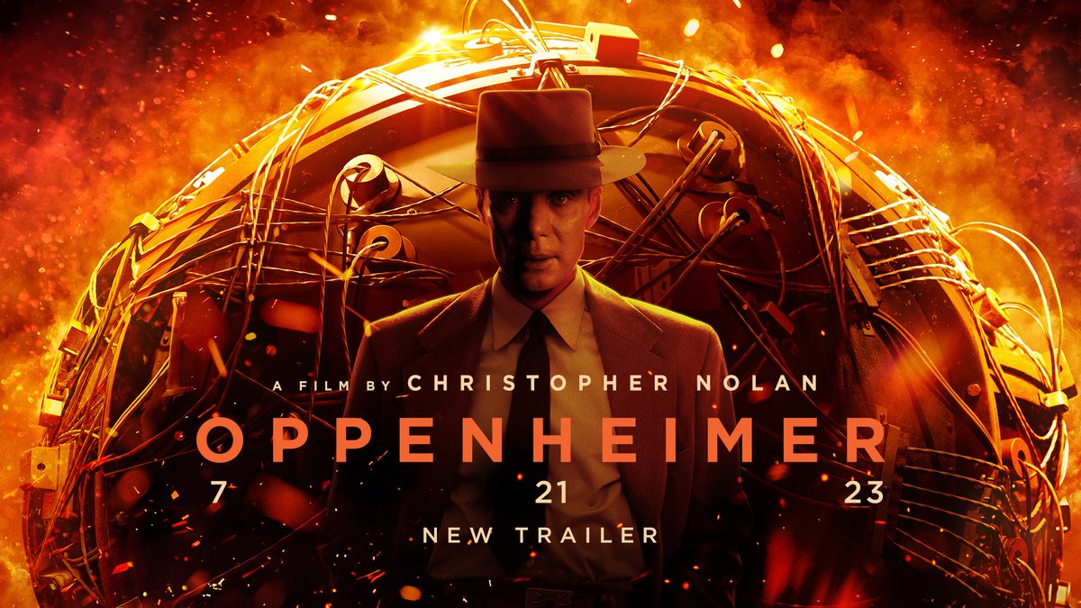Watch the new trailer for #Oppenheimer - only in theaters 7 21 23.