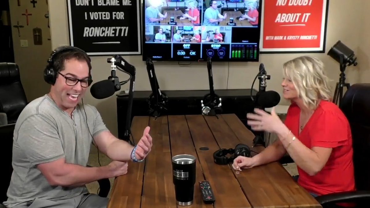 Krysty &amp; I are so excited to announce to you our next venture! More than ever before, our country needs strong voices nationwide. Especially in New Mexico. That's why we're proud to launch... The No Doubt About It Podcast! Check out the trailer ⬇️ and follow No Doubt About It Podcast