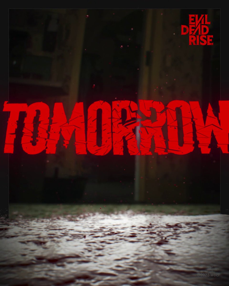 Grate news - EVIL DEAD RISE is available to own on Digital tomorrow!