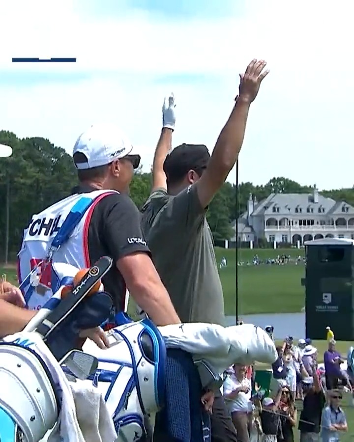 12,500 to 1. The odds of making a hole-in-one. Mark Hubbard’ ace leads shots of the week Wells Fargo Golf.