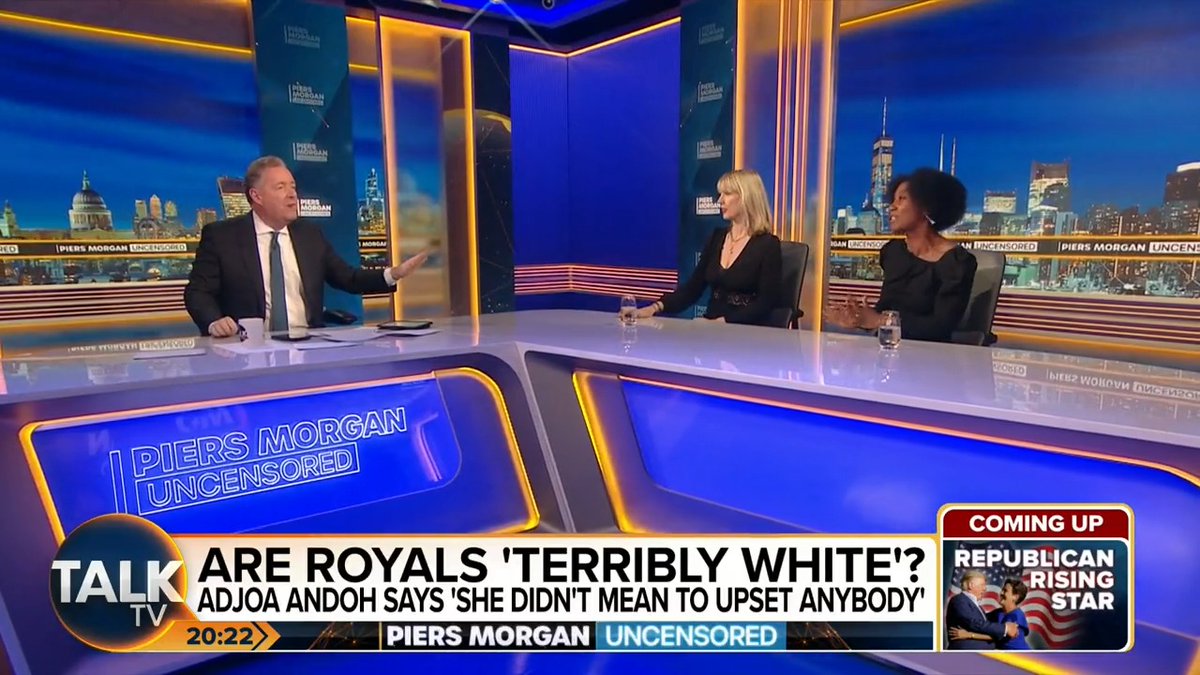 "It's not illegal - you are allowed to be white!" Piers Morgan challenges Tessa Dunlop and Paula Rhone-Adrien for thinking the coronation wasn't diverse enough. Piers Morgan | Dr Tessa Dunlop | Paula Rhone-Adrien | Talk