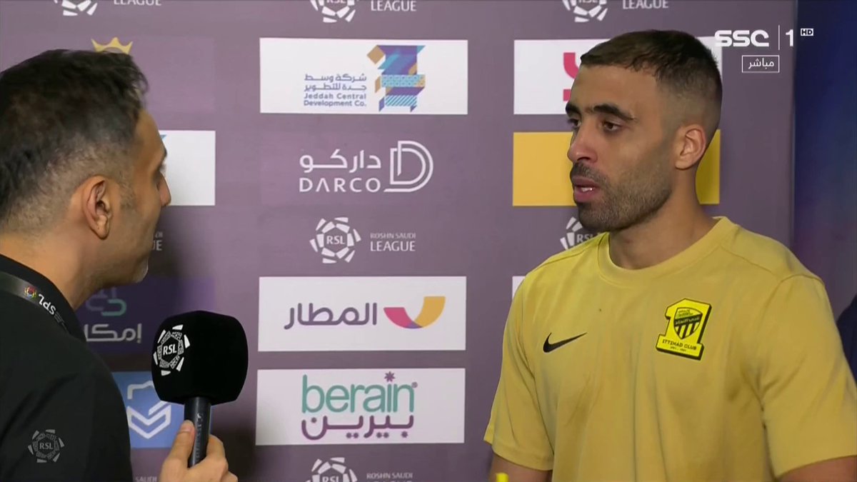 "مع الاتحاد.. وقعت على بياض لأن النادي فيه رجال" 🎙 حمدالله - مهاجم #الاتحاد #الاتحاد_أبها | #SSC