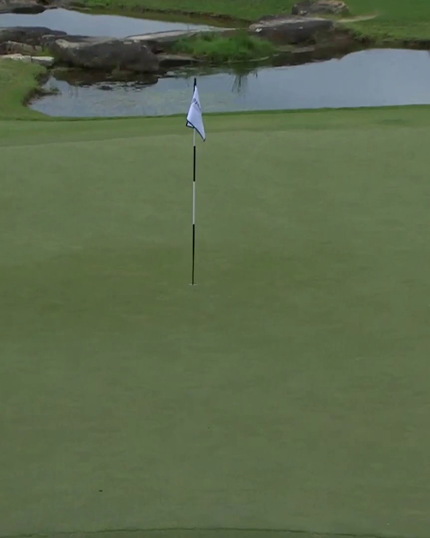 Reaching the par 5 green in two. ✅ Carding his second eagle of the day. ✅ GregOdom Jr. is absolutely on 🔥. Howard Golf #PGAWORKSChamp